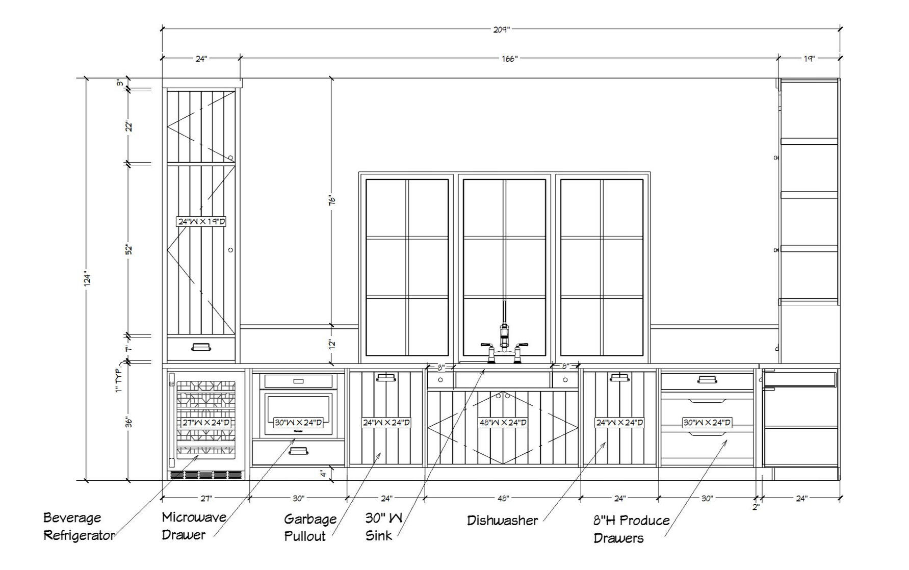 Pantry 3D Rendering